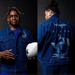 Dallas Cowboys 2025 Rookie Class Wrangler Denim Jacket